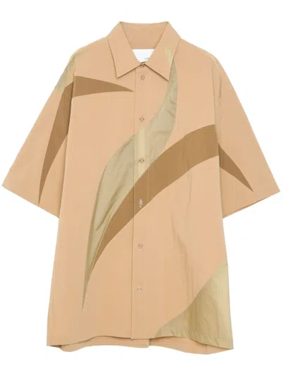 Yoshiokubo Ellipse Shirt In Neutrals