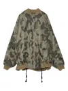 Yoshiokubo Bomberjacke Mit Feder-print In Multi