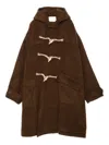 Yoshiokubo Mantel Mit Knebelverschluss In Brown