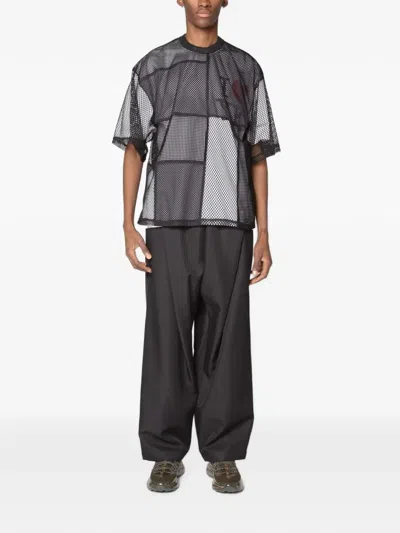 Yoshiokubo Mesh T-shirt In Gray
