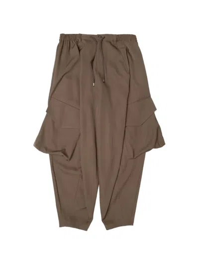 Yoshiokubo Oversized-pocket Cargo Pants In Green