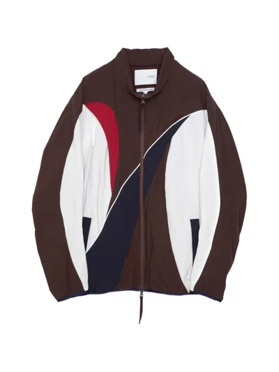 Yoshiokubo Panelled Piping Jacket In Black