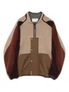Yoshiokubo Panelled Zip Jacket In Multi