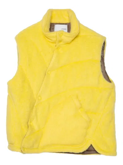 Yoshiokubo Gesteppte Weste In Yellow
