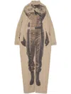 Yoshiokubo Racer Jumpsuit In Neutrals
