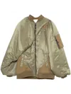 Yoshiokubo Satin-finish Jacket In Green
