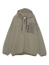 Yoshiokubo Kapuzenjacke Mit Reissverschluss In Brown