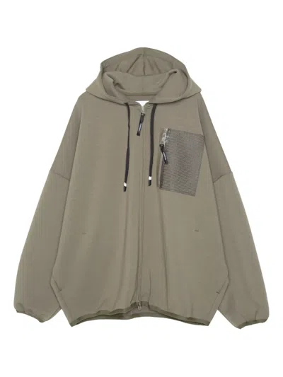Yoshiokubo Kapuzenjacke Mit Reissverschluss In Brown