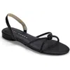 Yosi Samra Alison Knot Slingback Sandal In Black