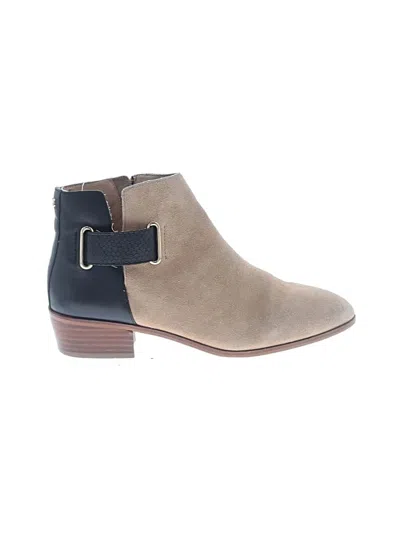 Pre-owned Yosi Samra Ankle Boots In Tan