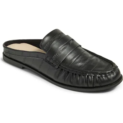 Yosi Samra Camden Loafer Mule In Black