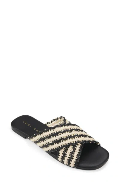 Yosi Samra Cassandra Slide Sandal In Multi