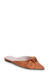 Yosi Samra Clara Pointed Toe Mule In Brown