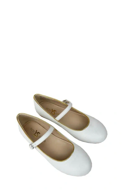 YOSI SAMRA KIDS' MISS SADIE MARY JANE FLAT