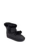 Yosi Samra Kids' Miss Snow Fluff Boot In Black