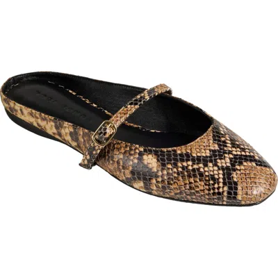 Yosi Samra Lily Flat Mule In Chocolate