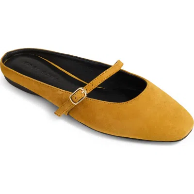 Yosi Samra Lily Flat Mule In Ochre