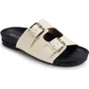 Yosi Samra Maya Slide Sandal In Brown