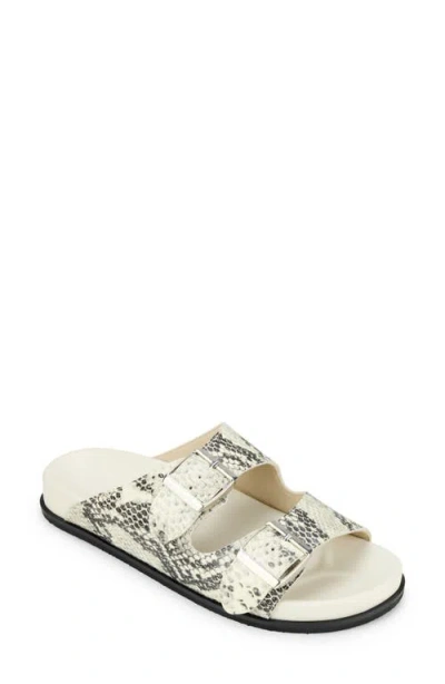 Yosi Samra Maya Slide Sandal In Animal Print