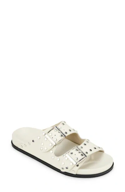 Yosi Samra Maya Slide Sandal In White