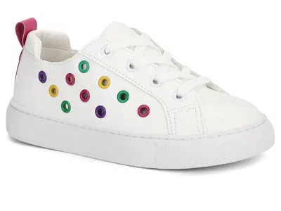 Yosi Samra Miss Jasmine (toddler/little Kid/big Kid) Girls Shoes Pink : 1 Little Kid M, Synthetic In White