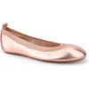Yosi Samra Miss Samara Ballet Flat In Rose Gold