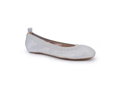 Yosi Samra Miss Samara (toddler/little Kid/big Kid) Girls Shoes Silver Glitter : 10 Toddler M, Faux Leather