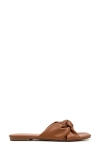 Yosi Samra Naya Knotted Sandal In Whiskey In Whiskey