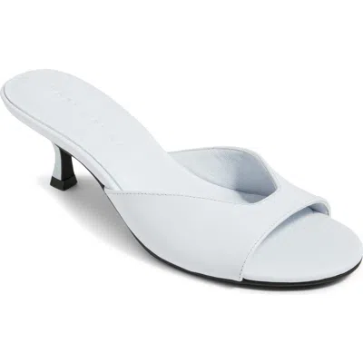 Yosi Samra Opal Mesh Open Toe Sandal In Blue