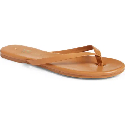 Yosi Samra Rivington Flip Flop In Whiskey