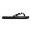Yosi Samra Rivington Stud Flip Flop In Black