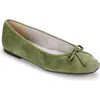 Yosi Samra Sage Ballet Flat In Green