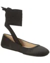 Yosi Samra Simone Ankle Strap Foldable Flat