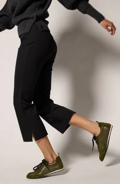 Yosi Samra Terminal Leather Sneaker In Olive