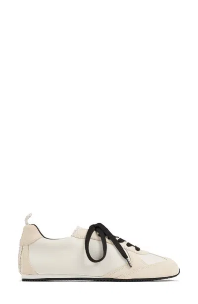 Yosi Samra Terminal Leather Sneaker In White/snake