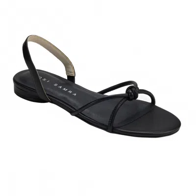Yosi Samra Women's Alison Slingback Sandal In Black