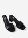 Yosi Samra Danielle Slide Sandal In Black