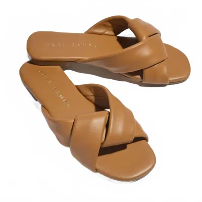 Yosi Samra Women's Nancy Sandal In Whiskey In Brown