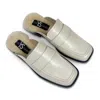 Yosi Samra Odessa Genuine Shearling Lined Loafer In Beige