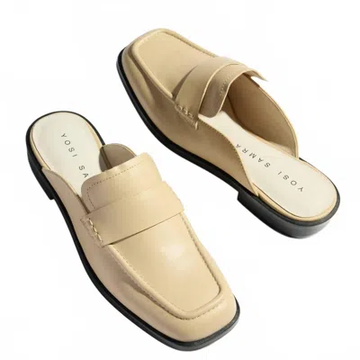 Yosi Samra Women's Odessa Loafer Mule In Oat In Brown