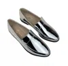 Yosi Samra Olivia Loafer In Silver