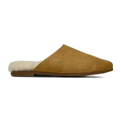 Yosi Samra Women's Zoe Slipper Mule In Whiskey In Brown