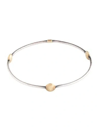 Pre-owned Yossi Harari Disc Jane Stack Bangle, 7.75" In Multi