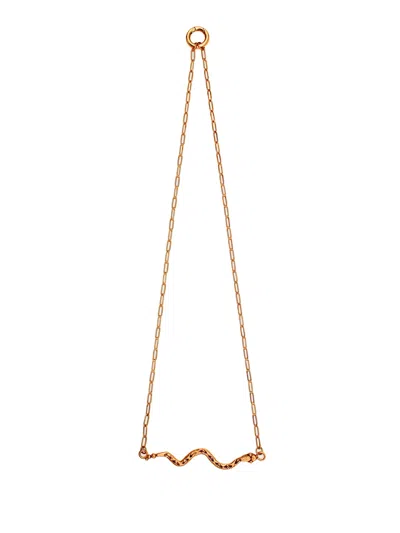 Yoté Jewelry Women's Gold Diamondback Necklace Gp