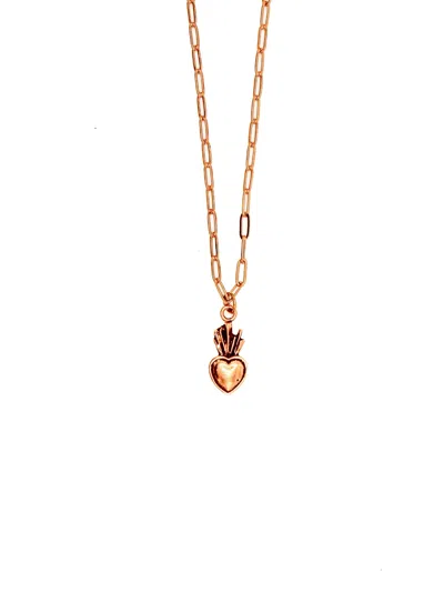Yoté Jewelry Women's Gold Heartfire Pendant Gp