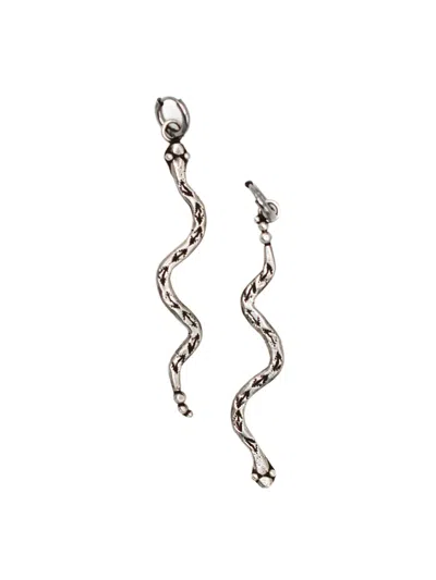 Yoté Jewelry Women's Silver Diamondback Earrings Ss