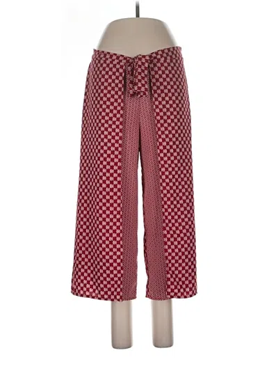 Pre-owned Young At Heart Casual Pants In Red