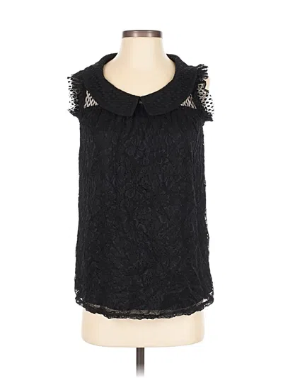 Pre-owned Young Essence Sleeveless Blouse In Black