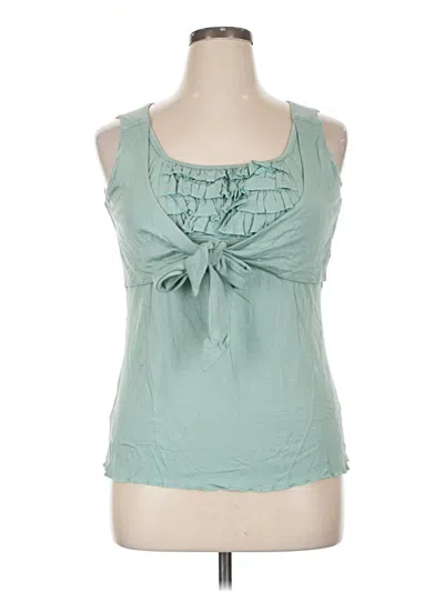Pre-owned Young Essence Sleeveless Blouse In Blue
