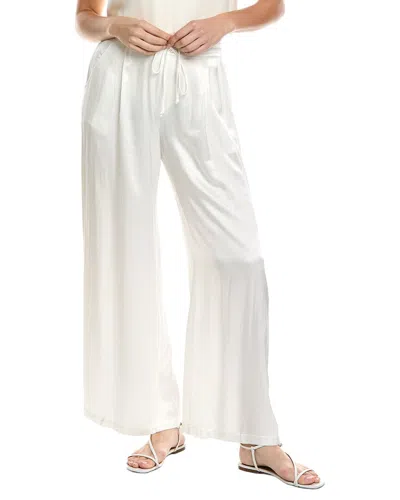 Young Fabulous & Broke Aaron Satin Pant In White